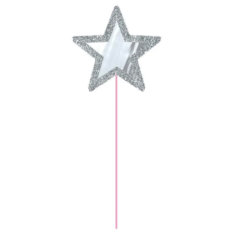 4 Varitas de Estrella Espejo de 29 cm