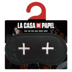Antifaz Negro con Cruces de La casa de papel