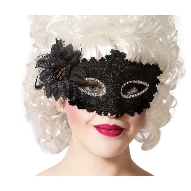 Antifaz Negro de 20X10 cm