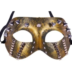 Antifaz Steampunk con pinchos