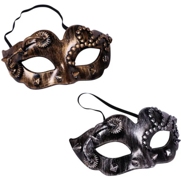 Antifaz Steampunk en 2 modelos surtidos