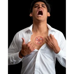 Aplicación De Látex y Maquillaje Herida Radiación