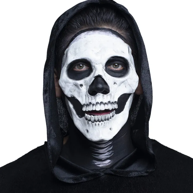 Aplicación De Látex Y Maquillaje Calavera