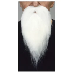 Bigote con Barba blanco