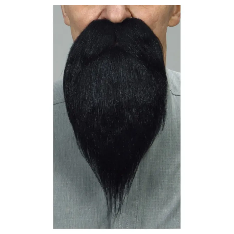 Bigote con Barba negro