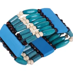 Brazalete Indio Azul de 8 Cm de diámetro