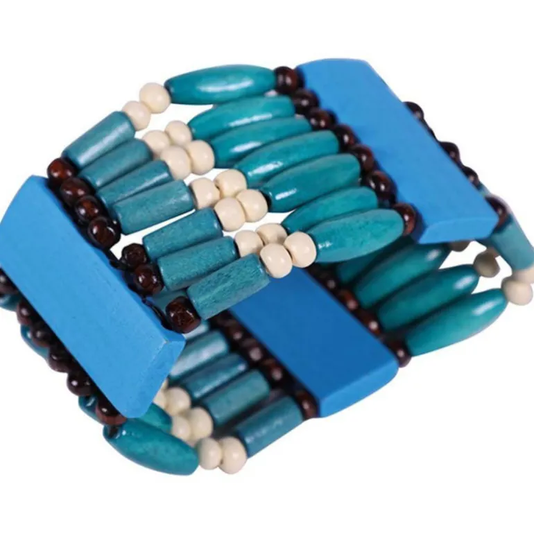 Brazalete Indio Azul de 8 Cm de diámetro