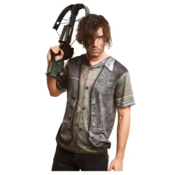 Camiseta disfraz Motorbiker para hombre