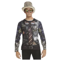 Camiseta disfraz Steampunk para hombre