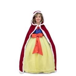 Capa de princesa Roja para niña