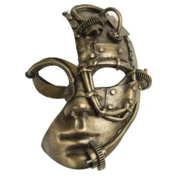 Careta de Steampunk Media Cara
