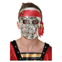 Careta Calavera Metálica