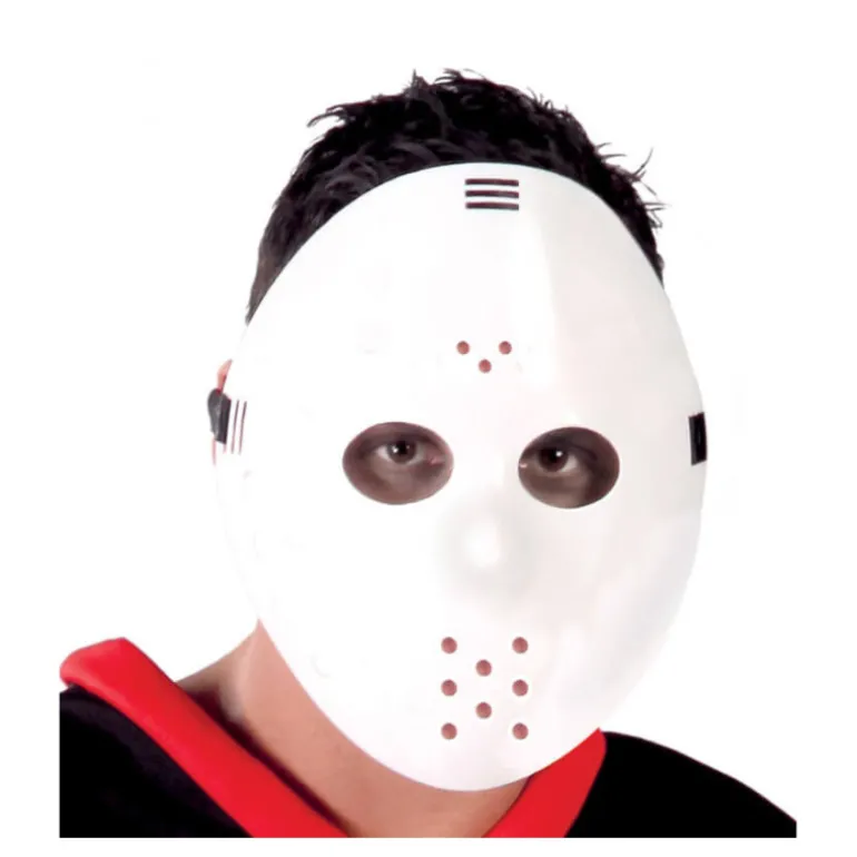 Careta de Hockey blanca