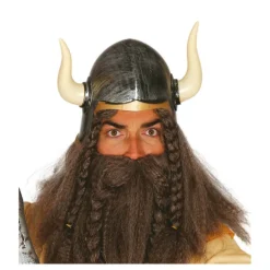 Casco de Bárbaro con cuernos