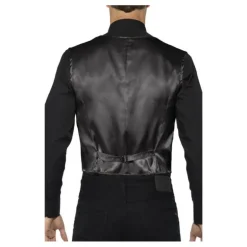 Chaleco de Lentejuelas Negro para hombre