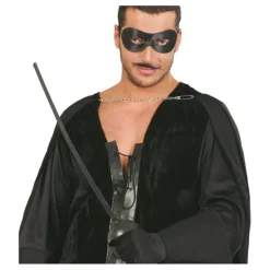 Conjunto antifaz y florete 63 cm. de heroe enmascarado