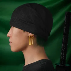 Conjunto de Bandana y Pendientes de Zoro One Piece