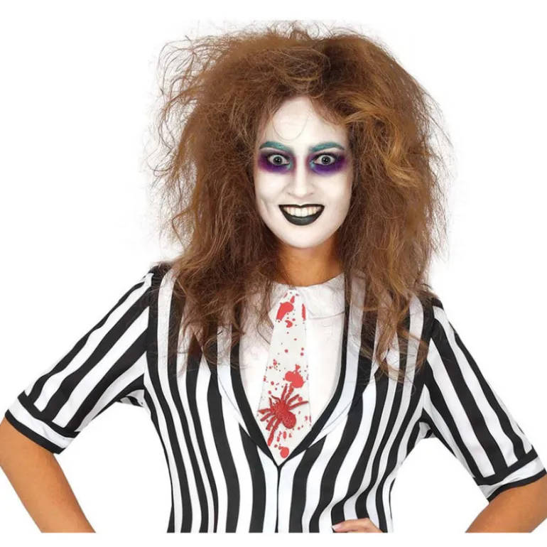 Corbata Blanca Ensangrentada de 20 cm