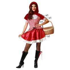 Deslumbrante Disfraz de Caperucita para Mujer