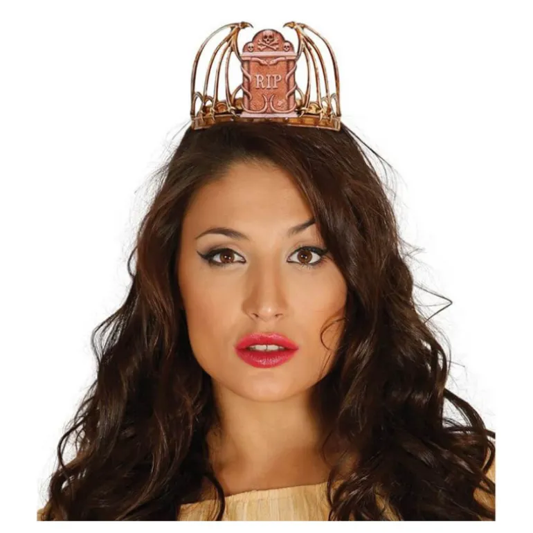 Diadema con adorno de Lápida