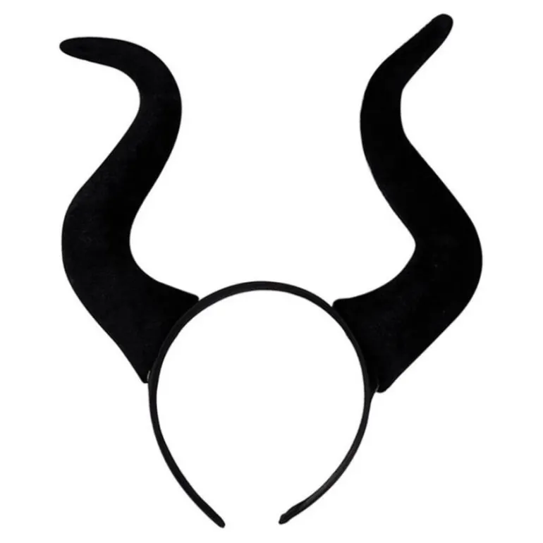 Diadema de Maléfica con Cuernos 34x28 cm