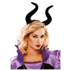 Diadema de Maléfica con Cuernos 34x28 cm