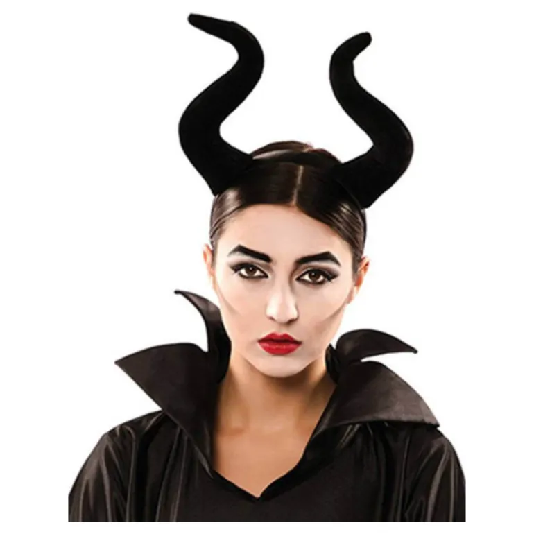 Diadema de Maléfica con Cuernos 34x28 cm
