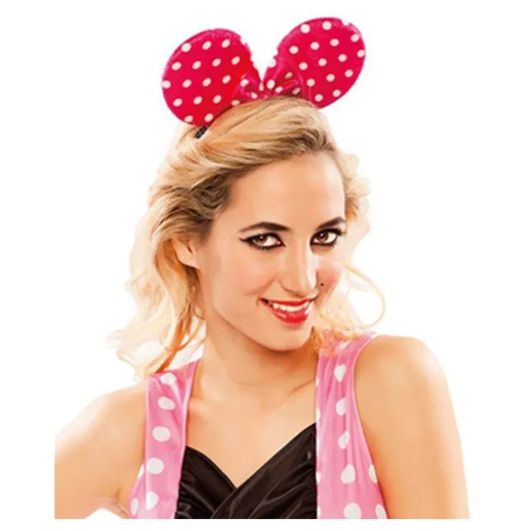 Diadema de Ratoncita con Lunares