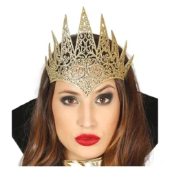 Diadema de Reina Malvada Dorada