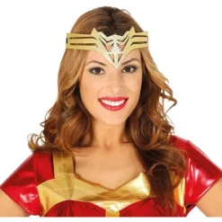 Diadema de Wonder Woman Dorada