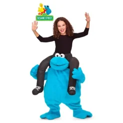 Disfraz a hombros del Monstruo de las Galletas para niños