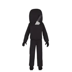 Disfraz Among Us Negro para niños