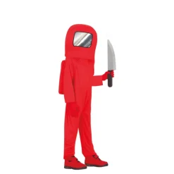 Disfraz Among Us Rojo para niños