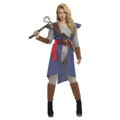 Disfraz Assassin's Creed azul para mujer
