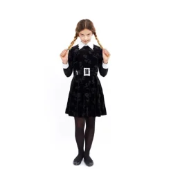 Disfraz Clásico de Miércoles para Niña y Adolescente