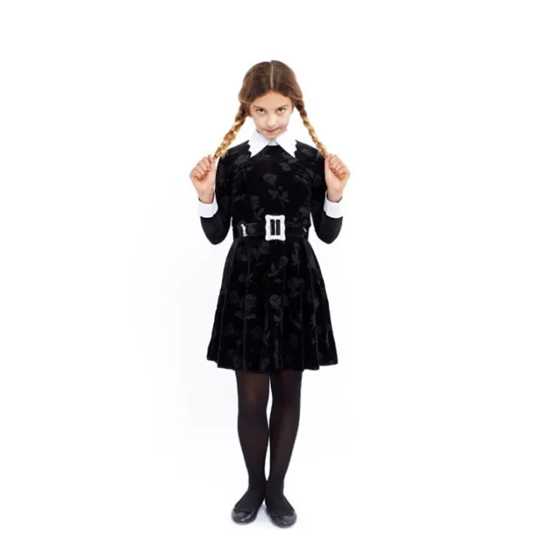 Disfraz Clásico de Miércoles para Niña y Adolescente