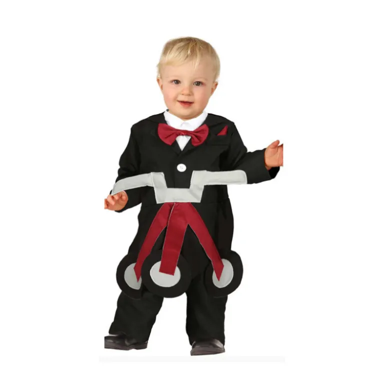 Disfraz de Billy de Saw con Triciclo para bebé