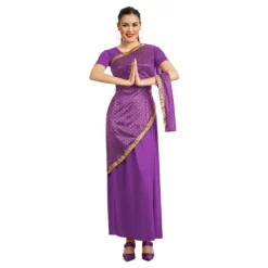Disfraz de Bollywood Morado para Mujer