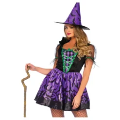 Disfraz de Bruja Murciélagos para mujer