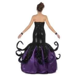 Disfraz de Bruja Villana del Mar Morado para Mujer