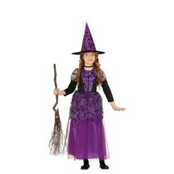 Disfraz de Brujita Lila para niña
