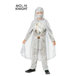 Disfraz de Caballero Luna Premium acolchado 3D con capa para niño
