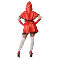 Disfraz de Caperucita Encantadora con Lazos para Mujer