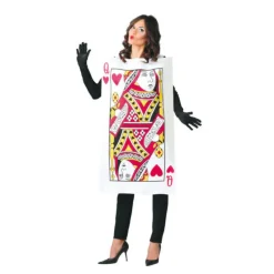 Disfraz de Carta de Reina de Corazones