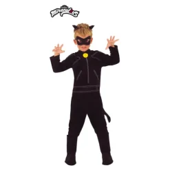 Disfraz de Cat Noir Clásico de Miraculous Ladybug para niño