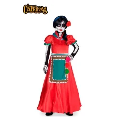 Disfraz de Catrina Rosabella para niña