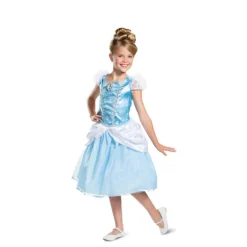 Disfraz de Cenicienta Disney Deluxe para niña