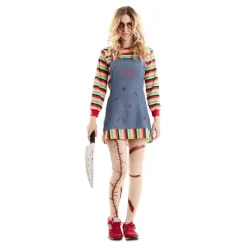 Disfraz de Chucky con falda para mujer
