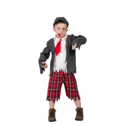 Disfraz de Colegial zombie para niño