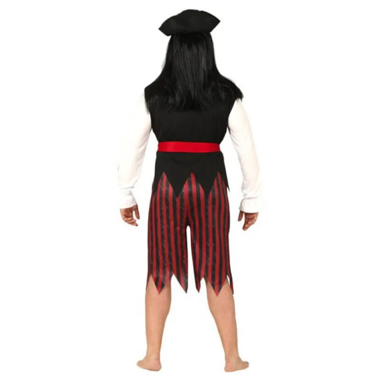 Disfraz de Corsario a rayas para hombre